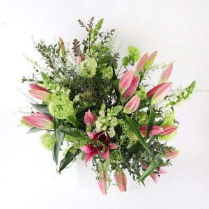 Pink Scented Lilies bouquet