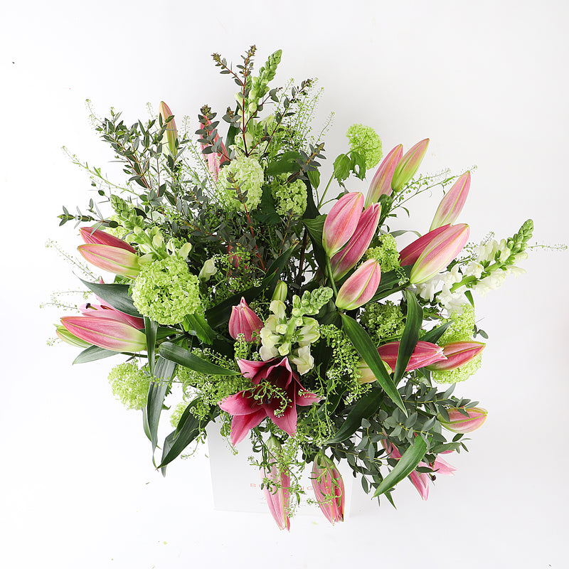 Pink Scented Lilies bouquet