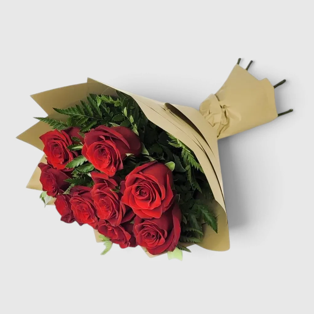 9 Red Roses