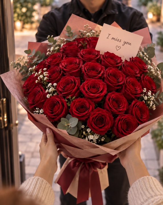 24 roses, I miss you