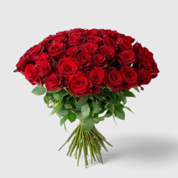 50 red roses